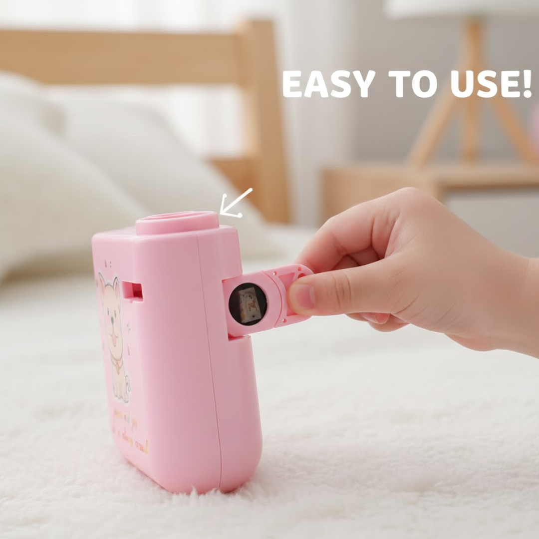 Birthday Projector With 8 Slides Patterns