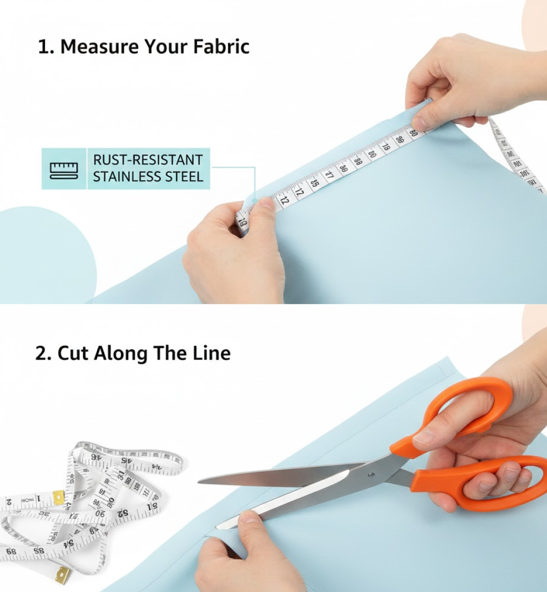 Tailor Scissors & Tape Set
