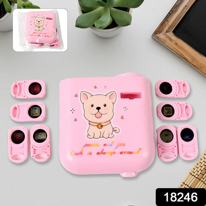 Birthday Projector With 8 Slides Patterns