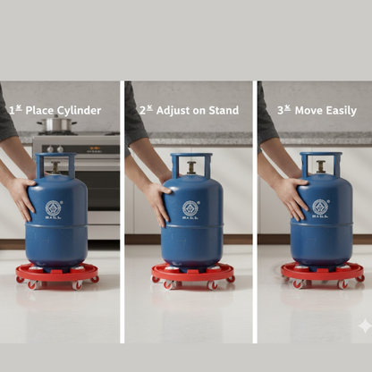 Premium Gas Cylinder Trolley