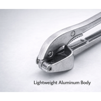 Heavy-Duty Aluminum Garlic Press