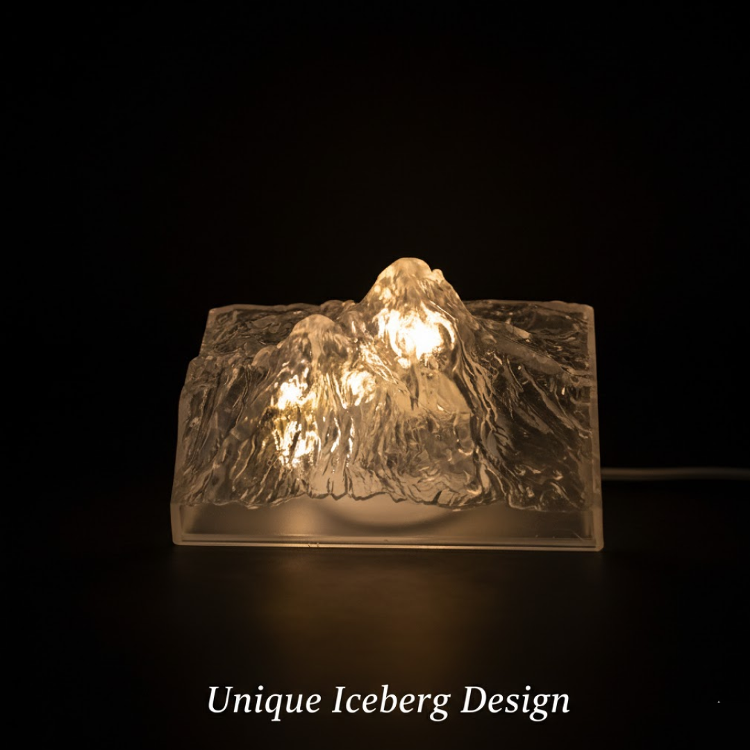 Plastic Iceberg Night Light (Moq - 12 Pc)