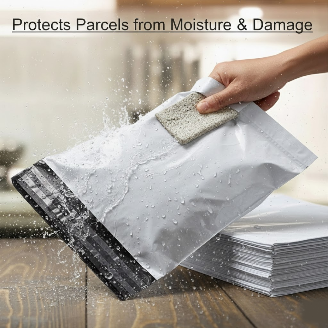POD Pouch Tamper-Proof Courier Bags (100 Pcs)