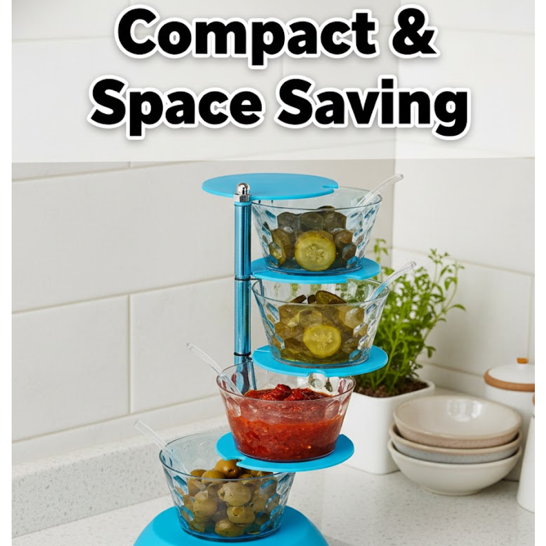 Rotating Pickle Rack Set