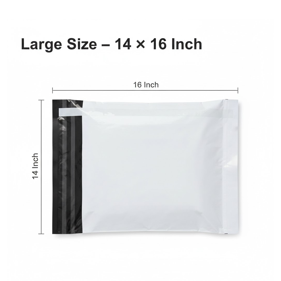 POD Pouch Tamper-Proof Courier Bags (100 Pcs)
