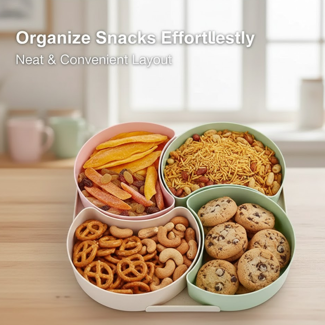 Rotating Compartment Candy Box