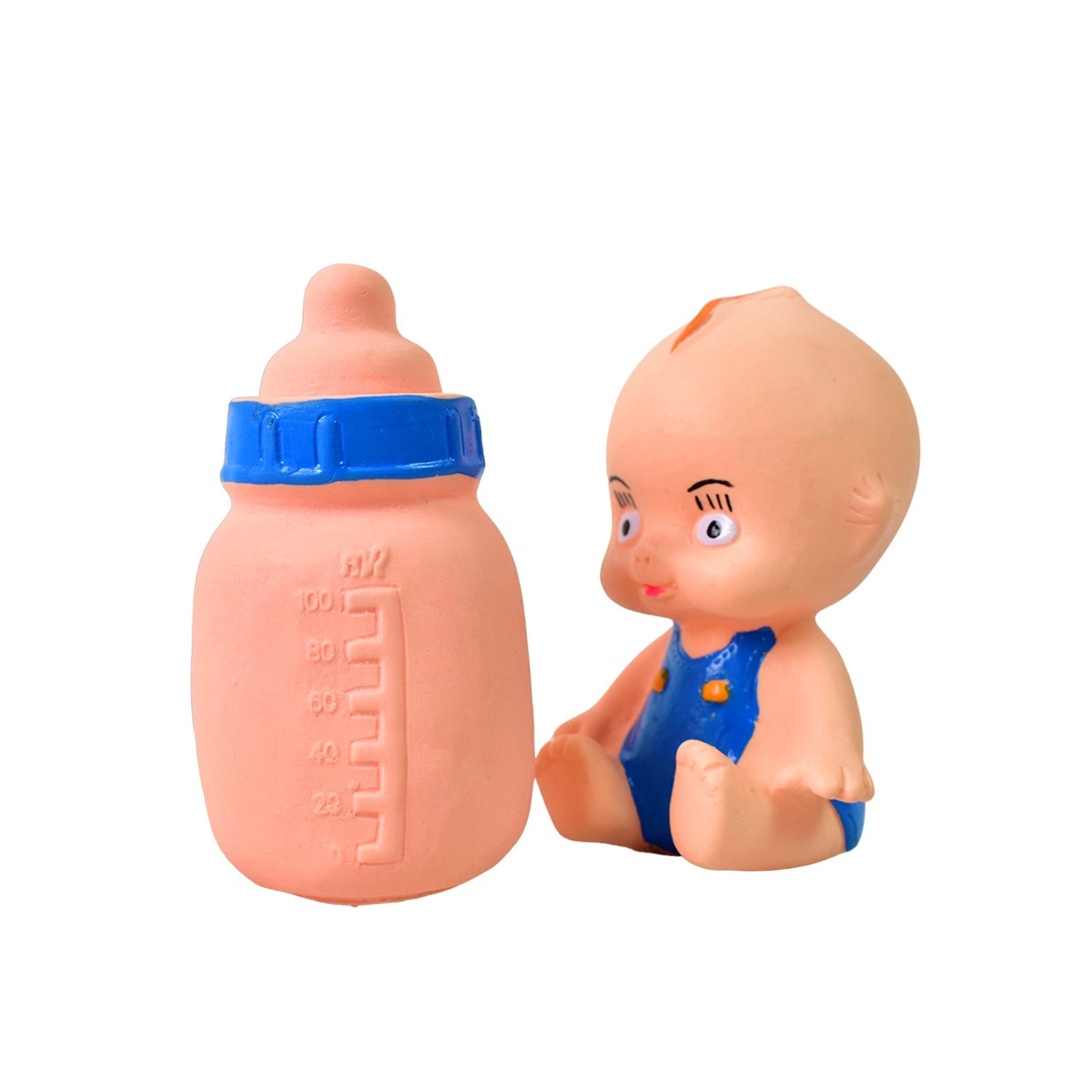 Baby And Bottle Squeeze Chu Chu Fun Toy