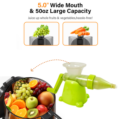 Modern Plastic Manual Juicer