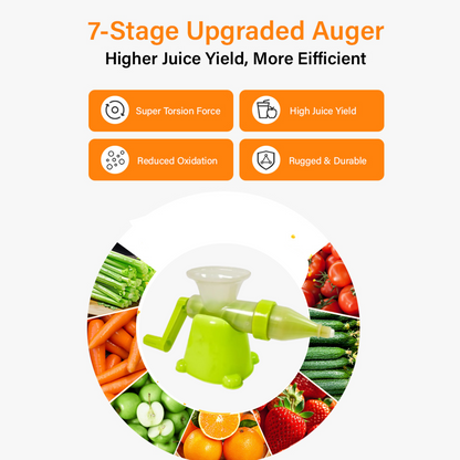 Modern Plastic Manual Juicer