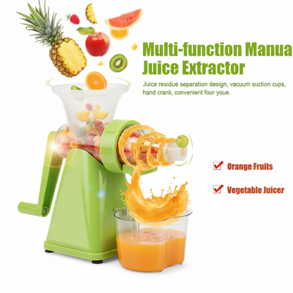 Modern Plastic Manual Juicer