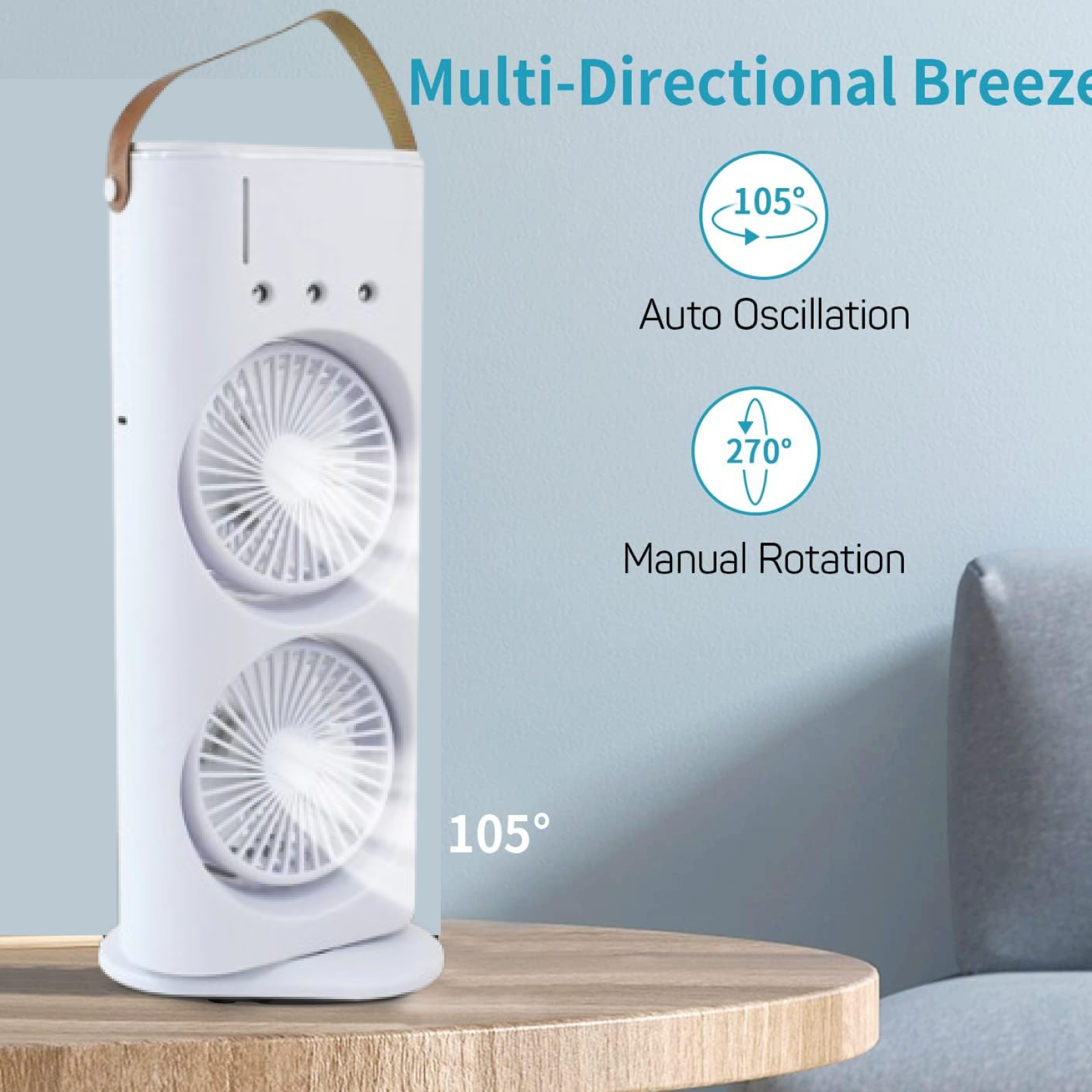 Dual Spray Cooling Fan
