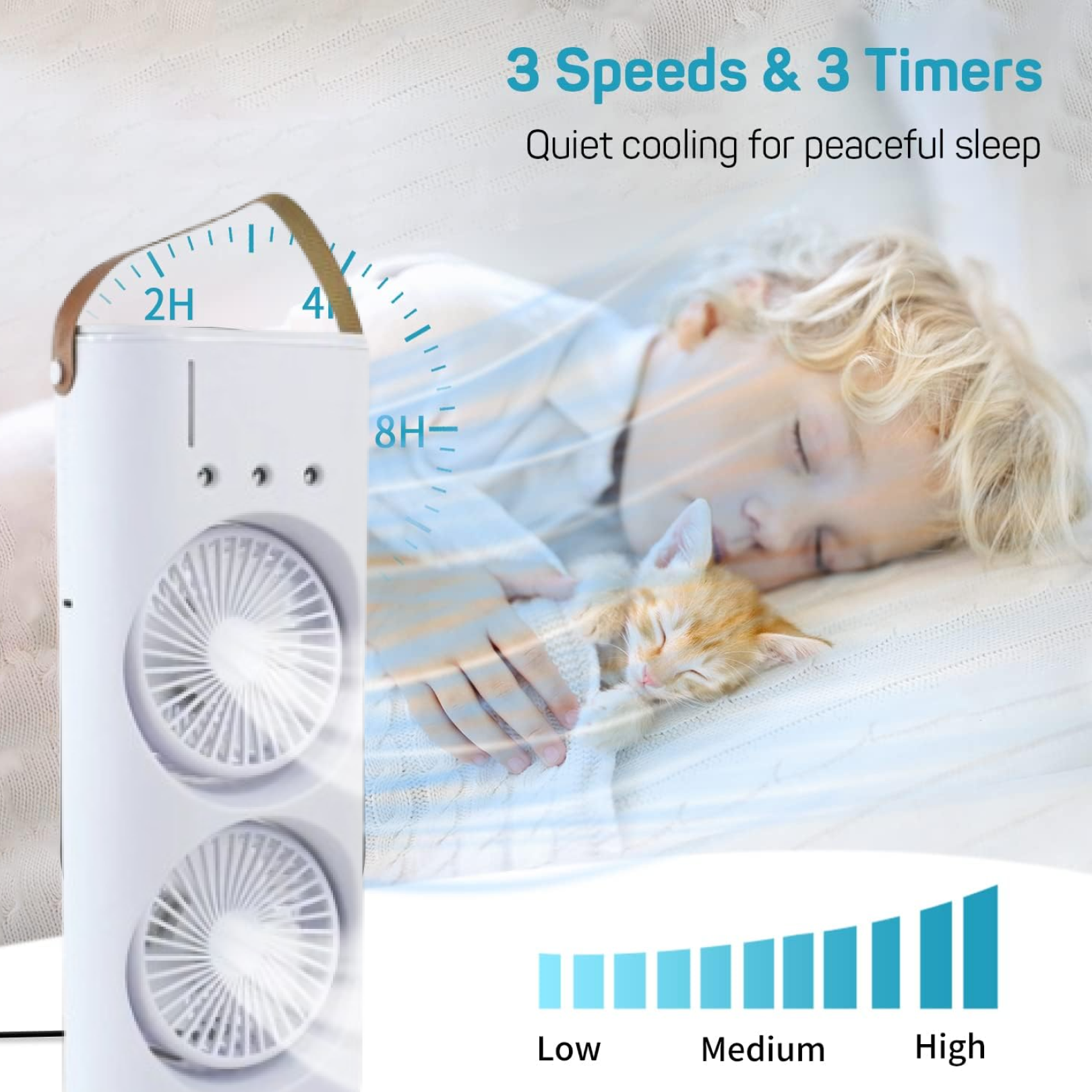 Dual Spray Cooling Fan