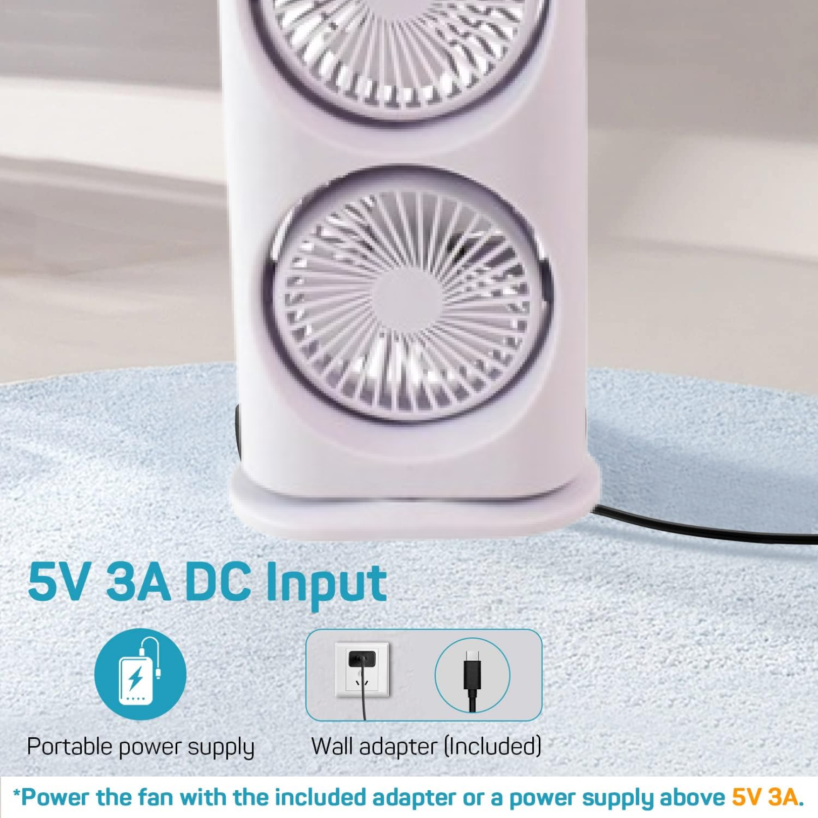 Dual Spray Cooling Fan