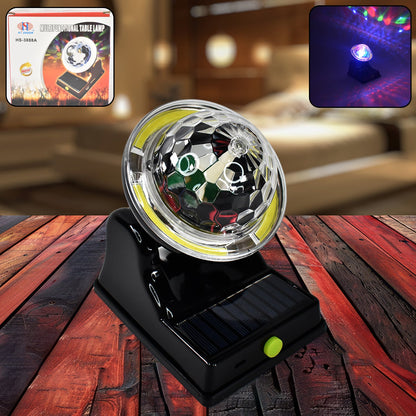 Solar Disco Light with Power Bank