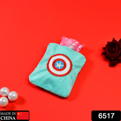 Captain Americas Shield Small Hot Water Bag With Cover