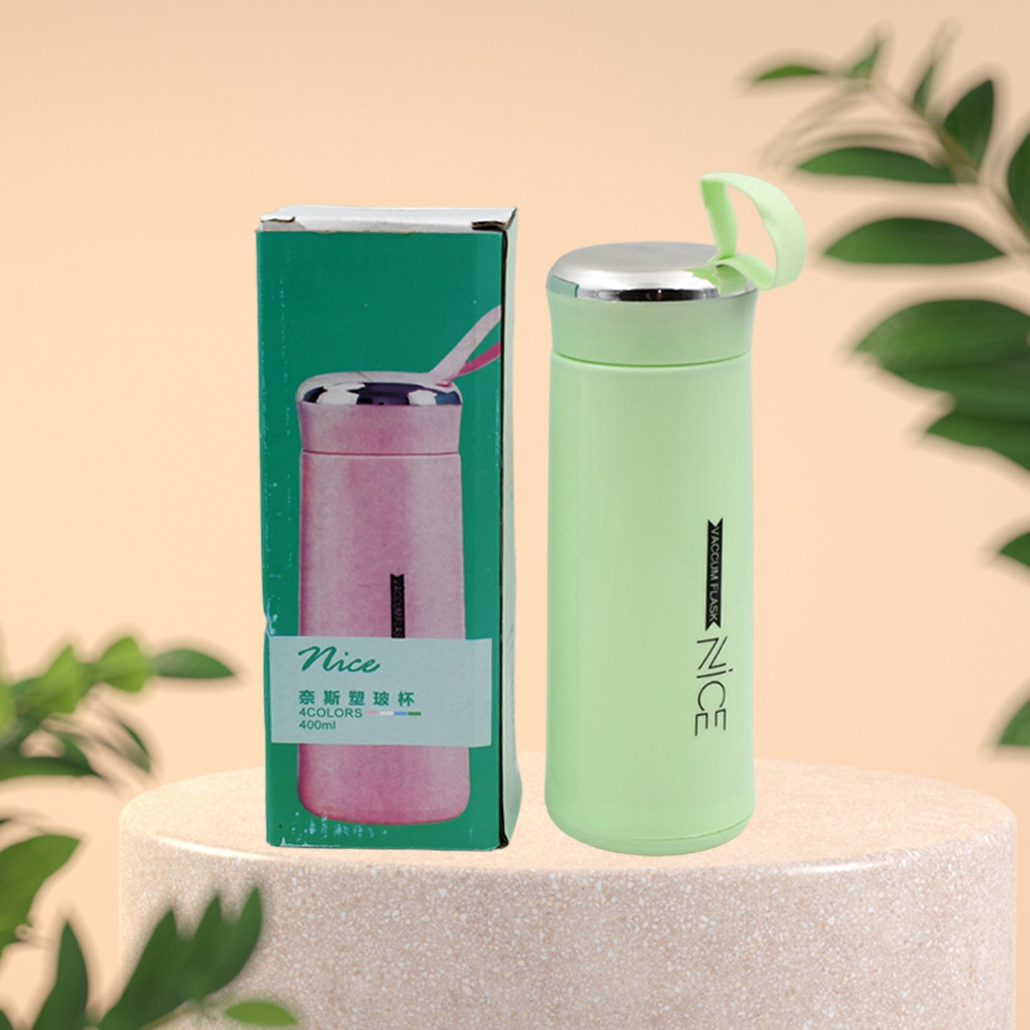 Leakproof Glass Water Bottle