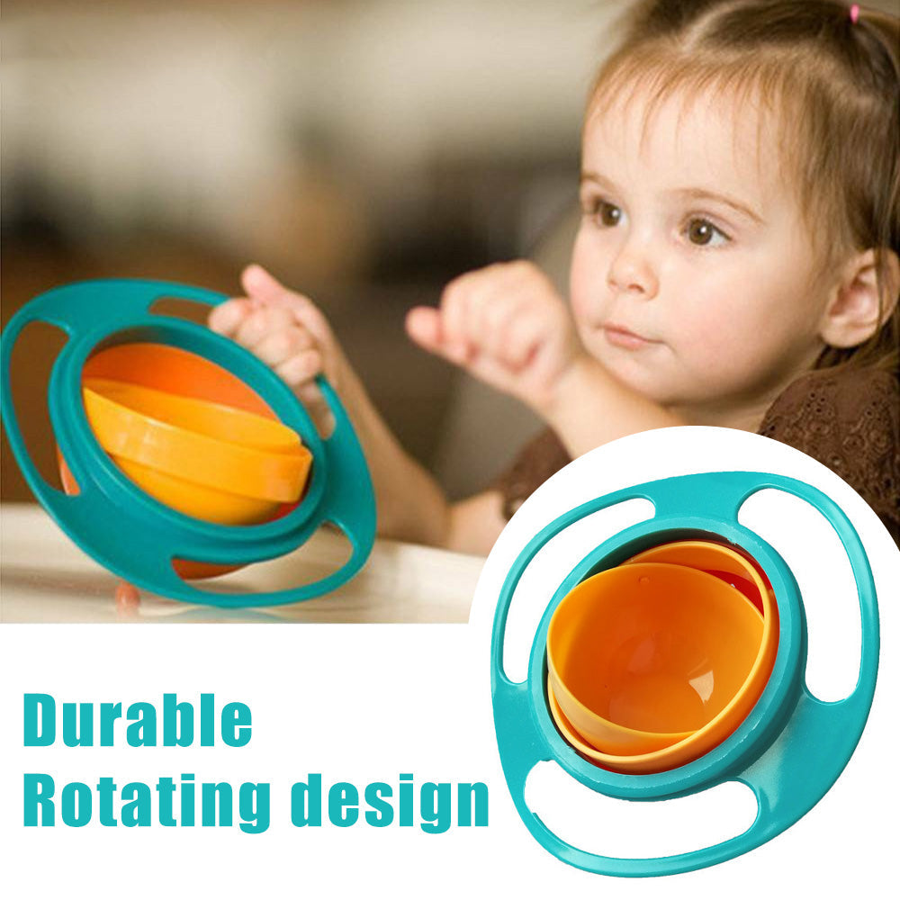 360° Anti-Spill Toddler Bowl