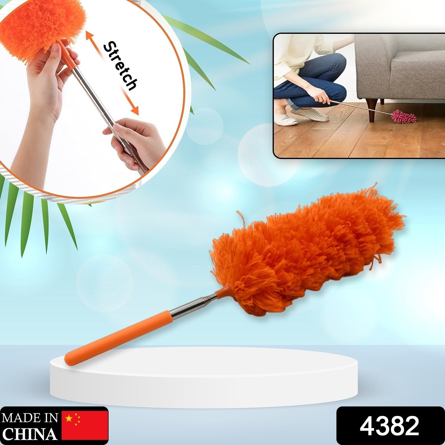 Adjustable Microfiber Duster