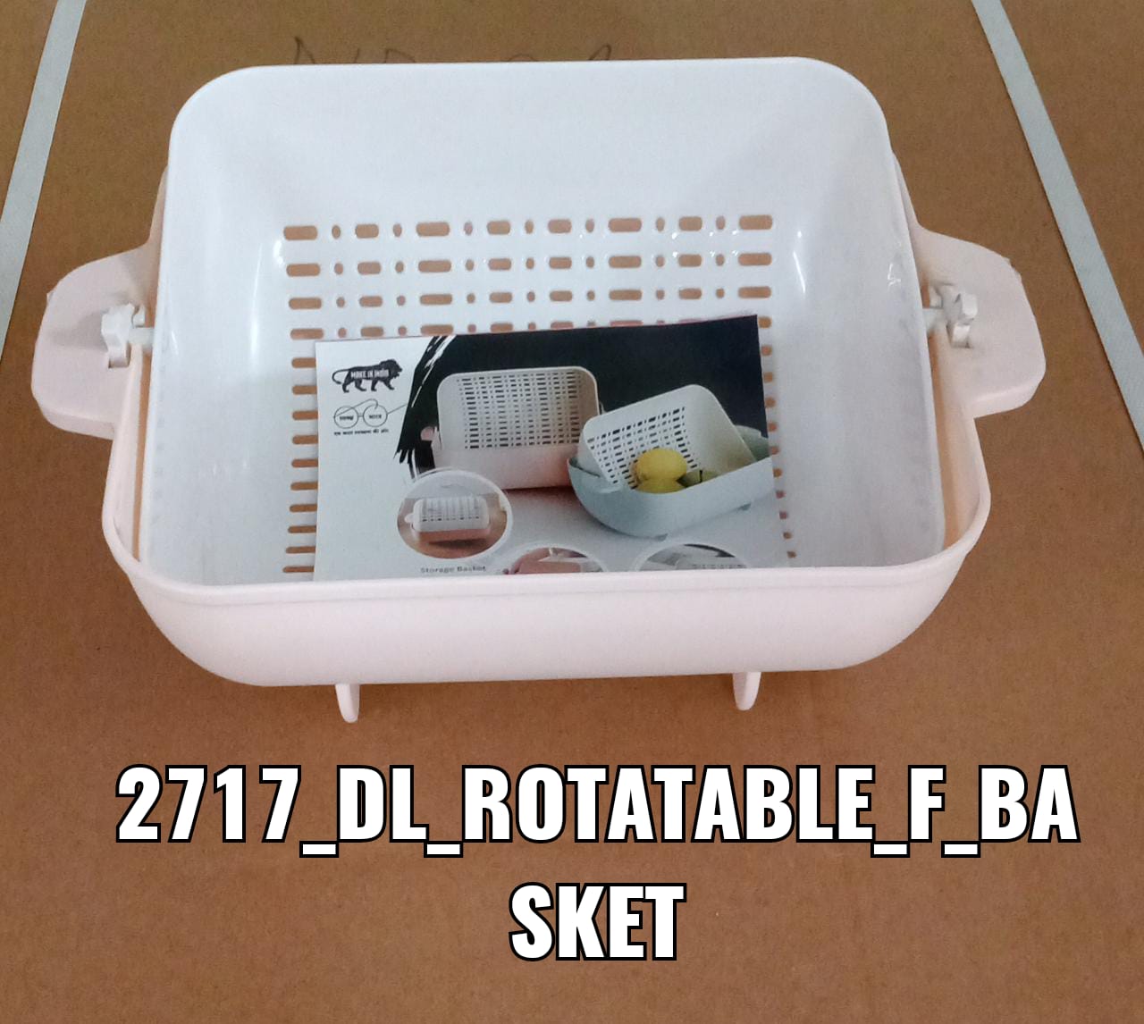 Tilt-and-Drain Colander Bowl