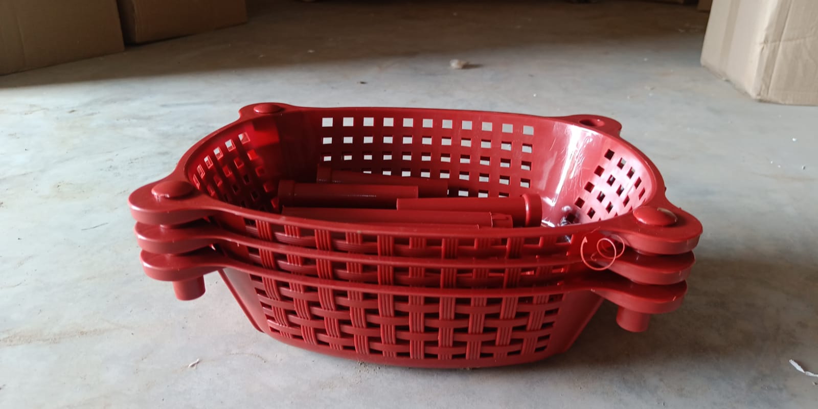 Multipurpose Stackable Storage Baskets