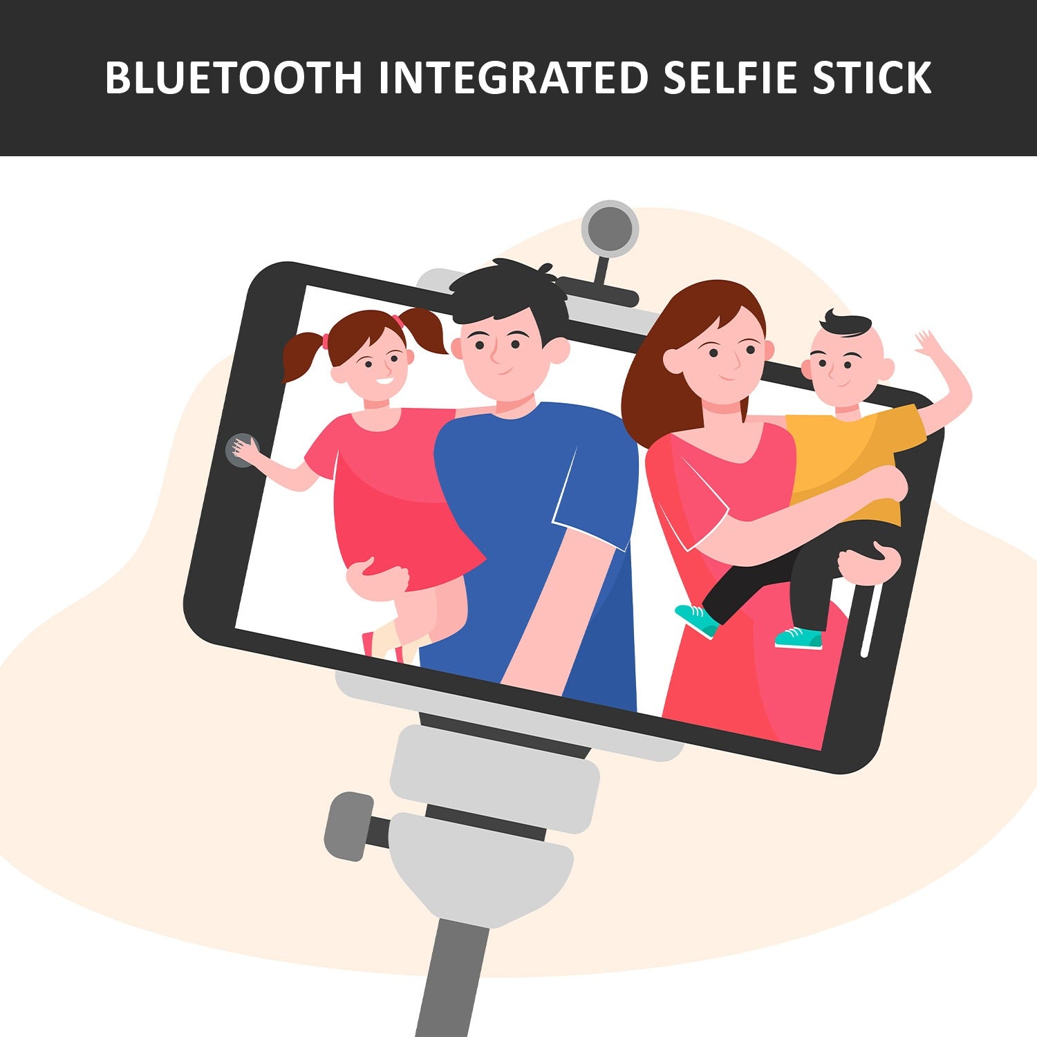 Bluetooth Selfie Tripod