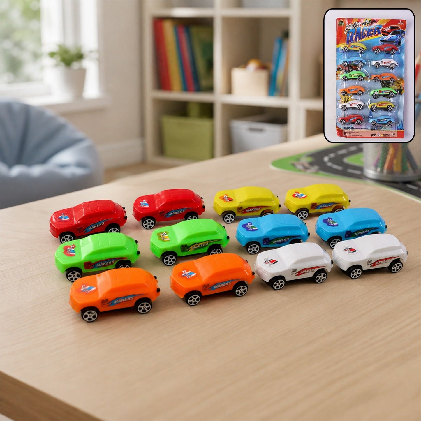 Super City Racer Toy – 12 Pcs