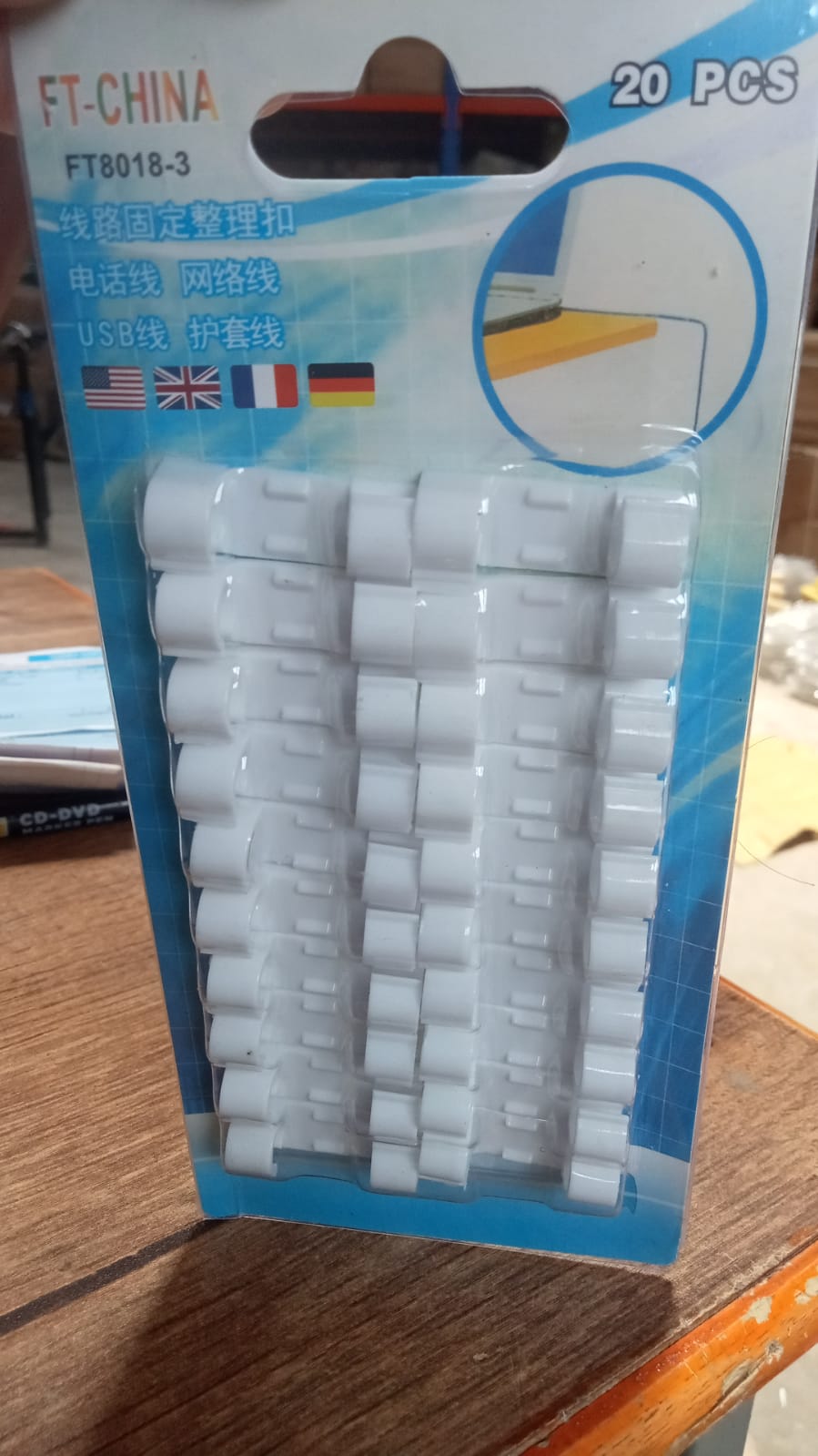 Adhesive Cable Clips