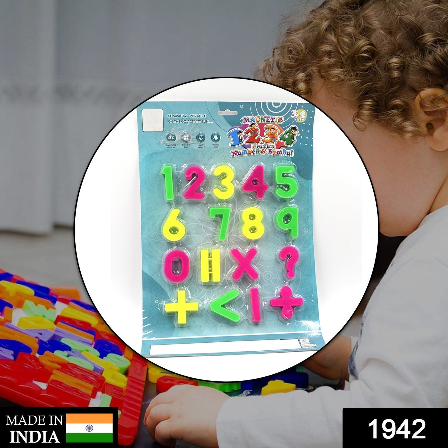 Magnetic Numbers Learning Set