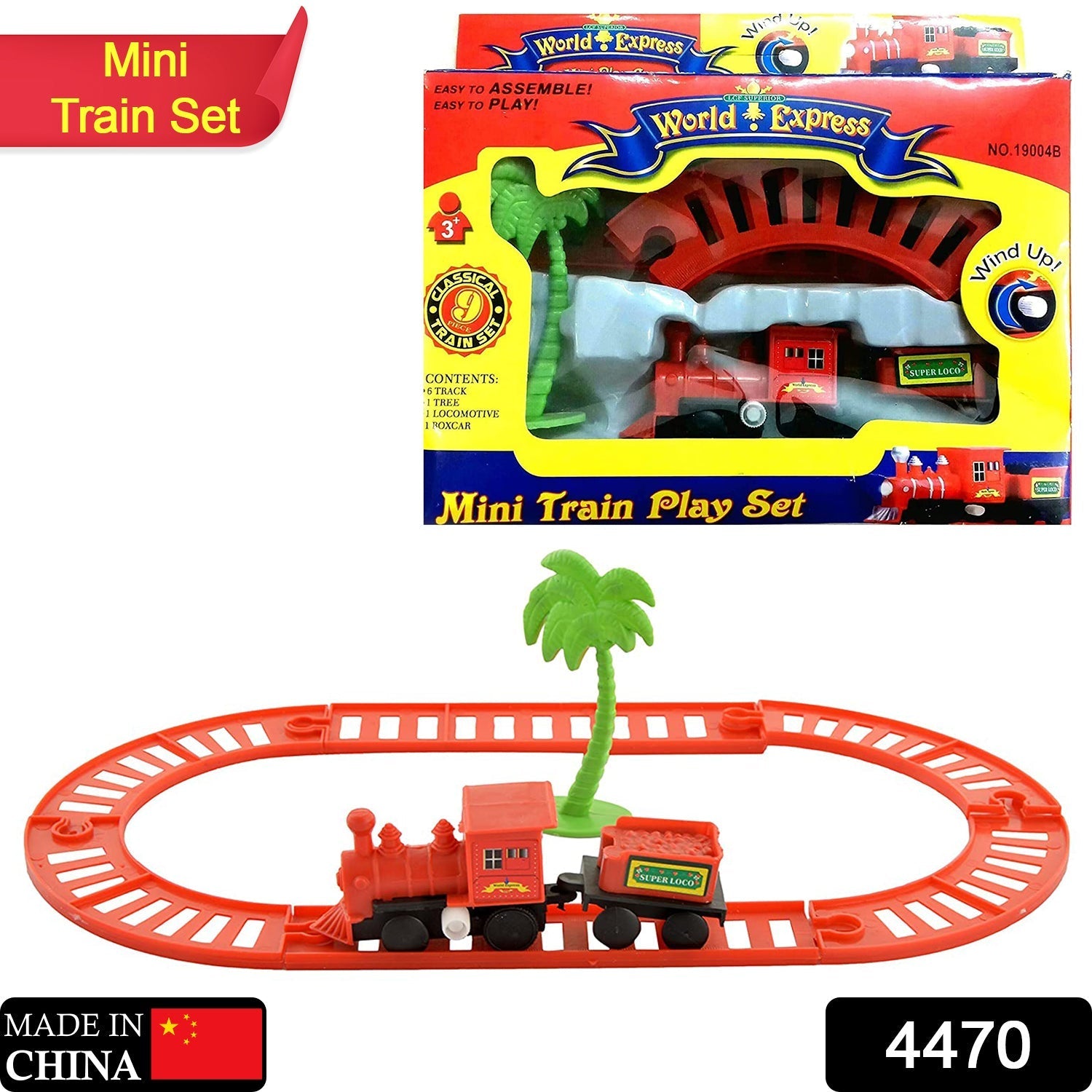 Train Play Set for Kids
