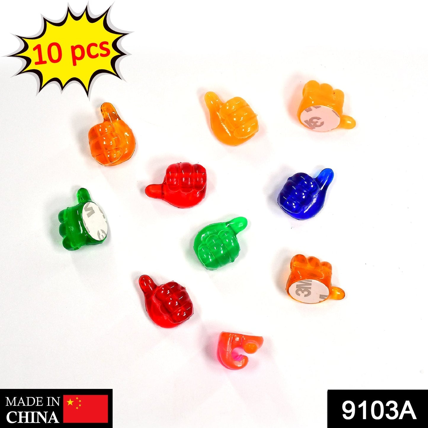 Hand-Shaped Wall Clips