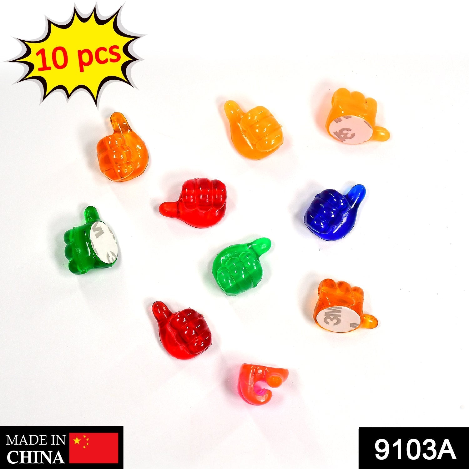 Hand-Shaped Wall Clips