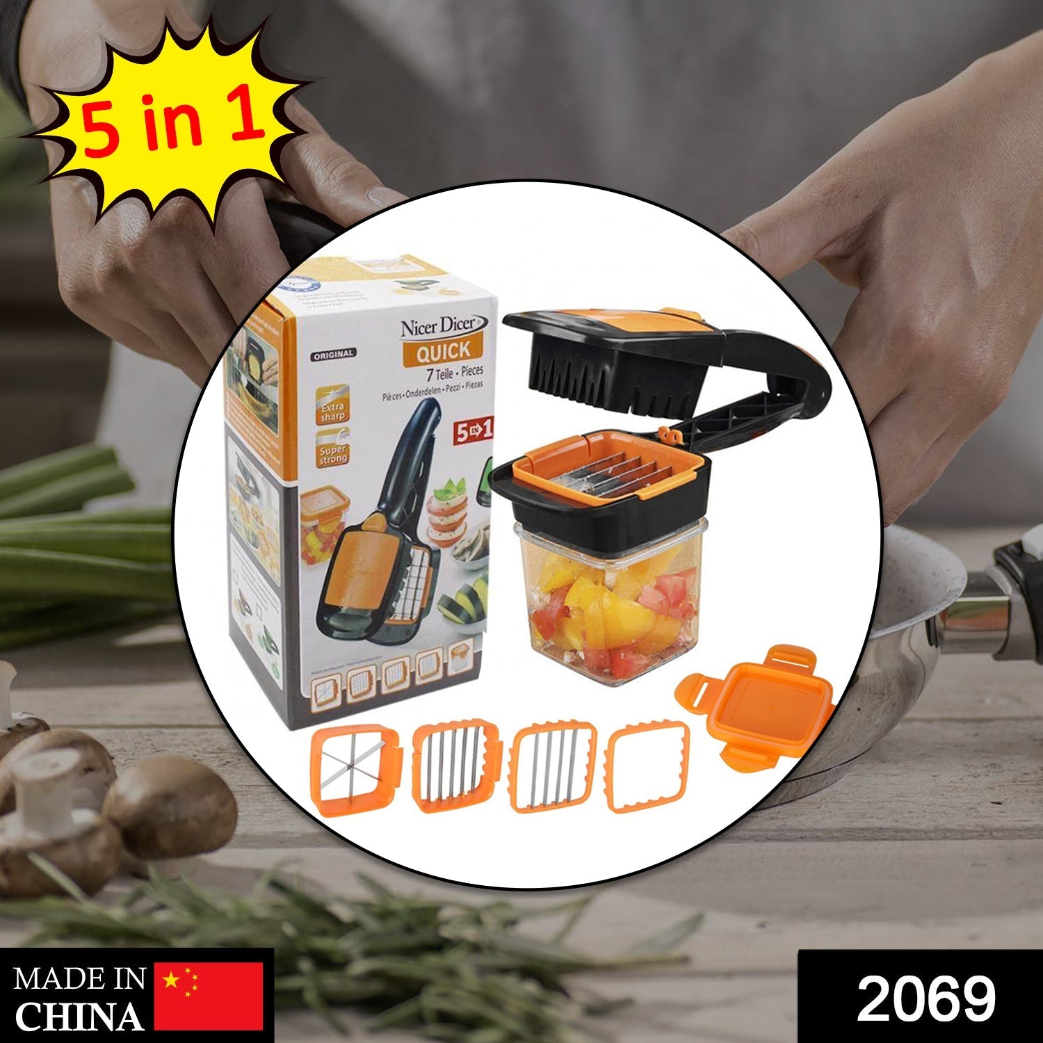 Effortless Vegetable Chopper Pro