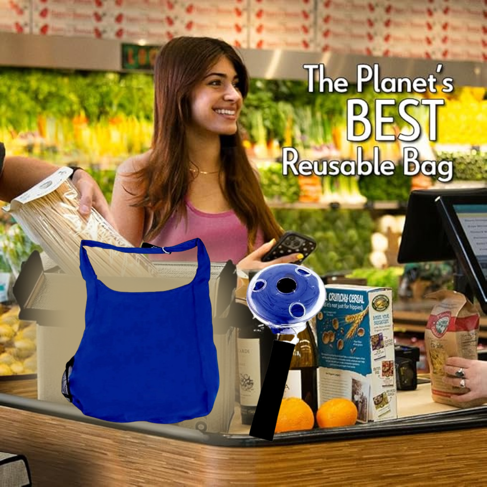 Foldable Reusable Shopping Bag