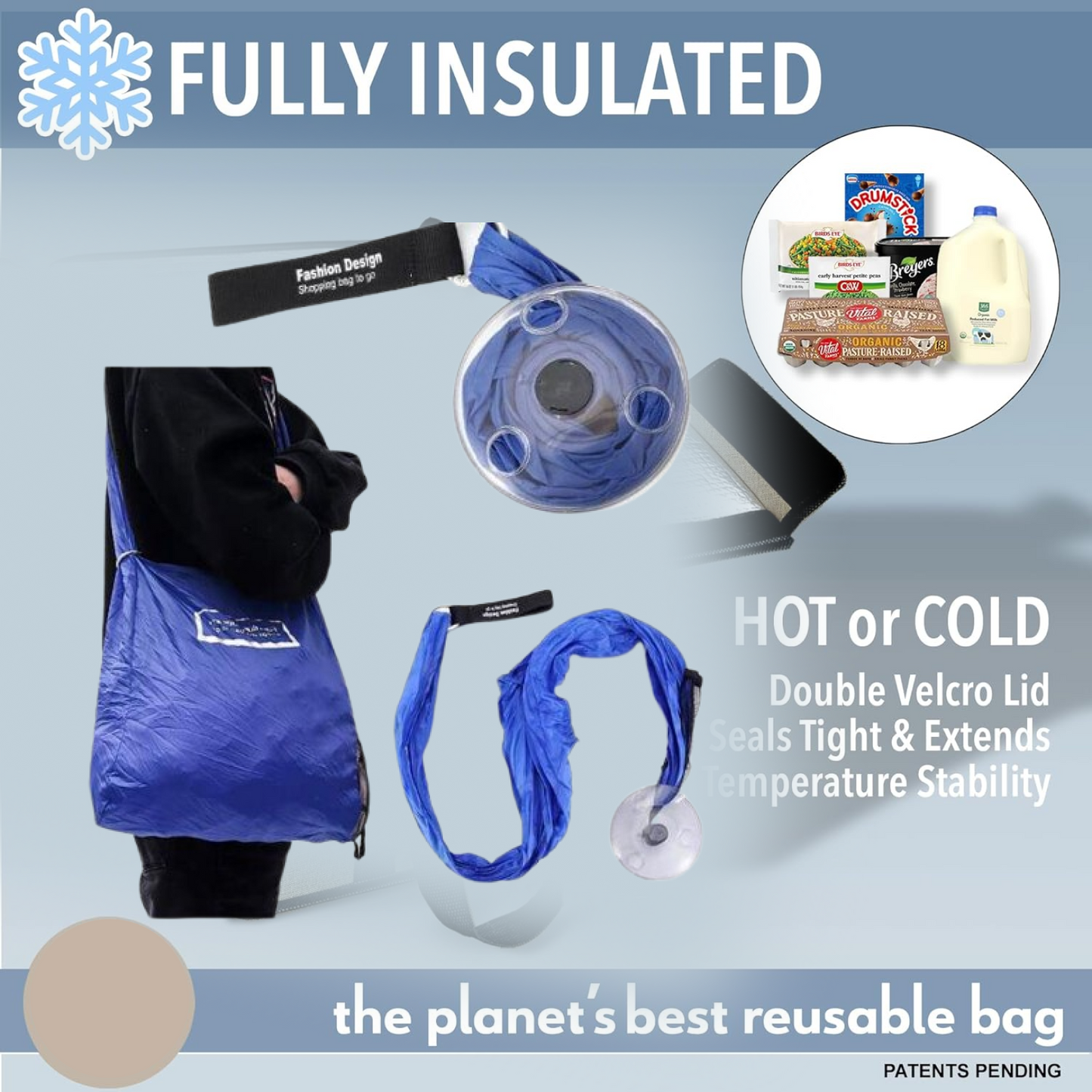Foldable Reusable Shopping Bag