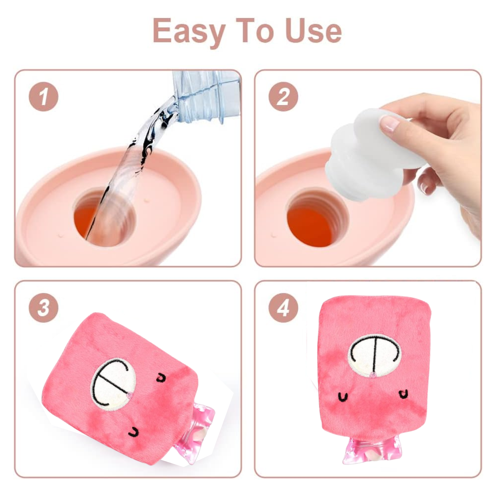 Pink Cramp Relief Bag