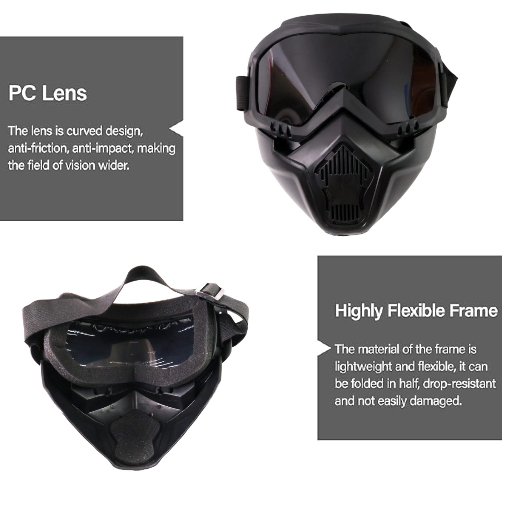 Motorcycle Windproof Glasses Mask