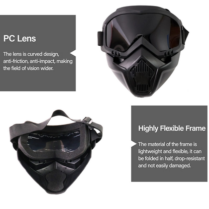 Motorcycle Windproof Glasses Mask