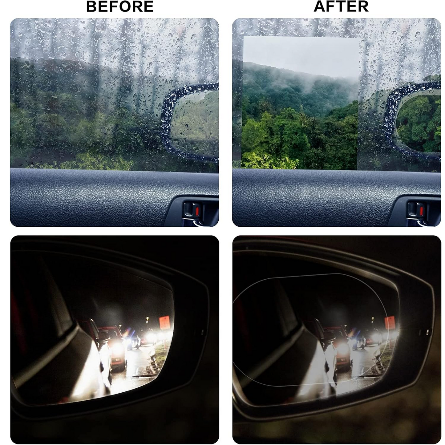 Anti-Fog Car Mirror Film