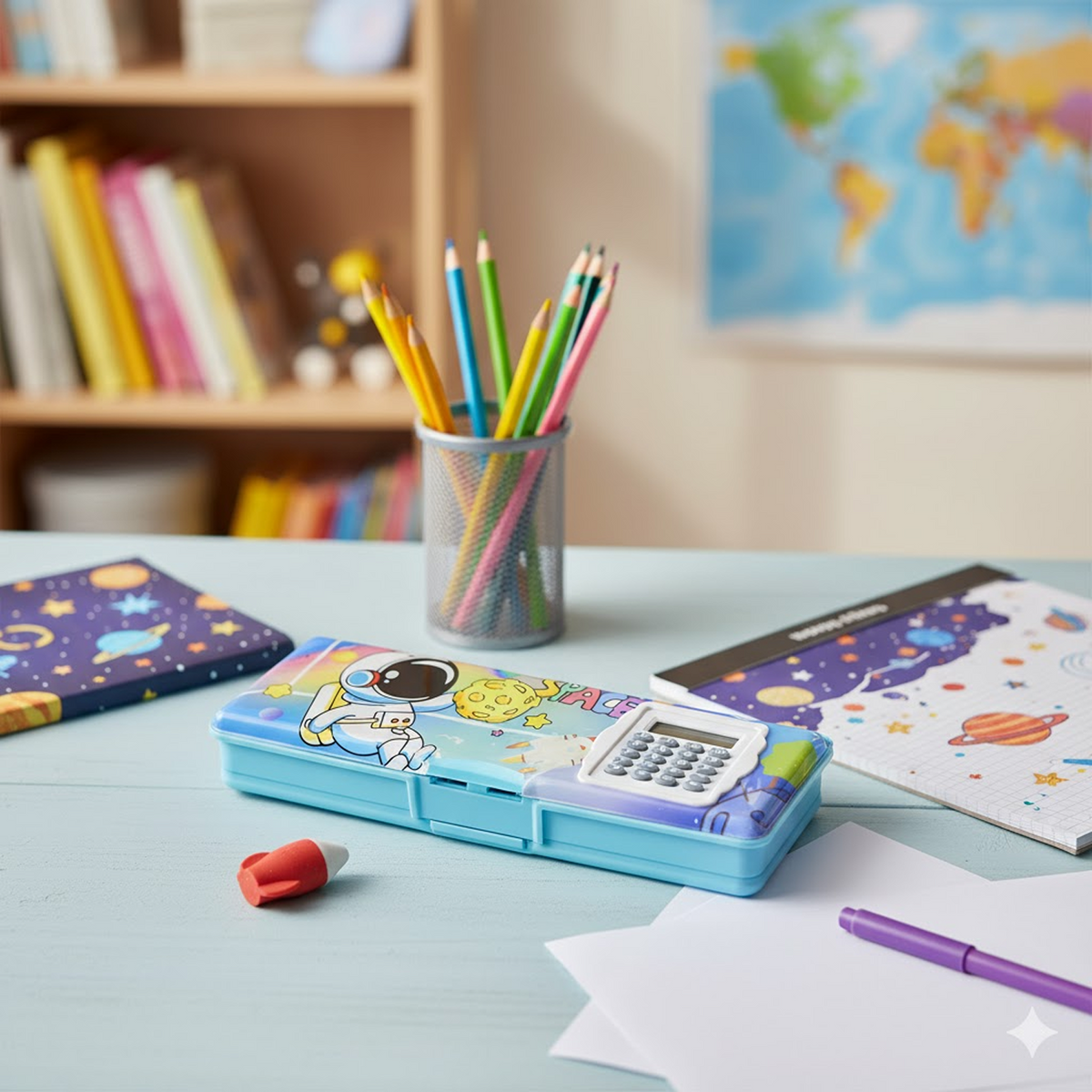 Double Sided Magnetic Pencil Box