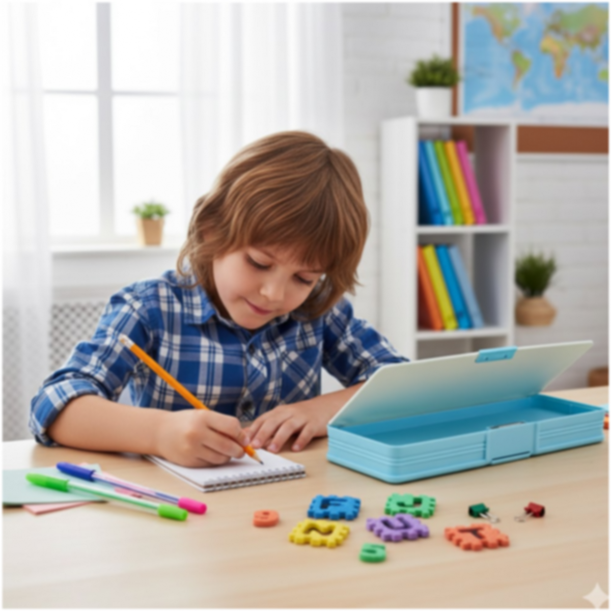 Double Sided Magnetic Pencil Box