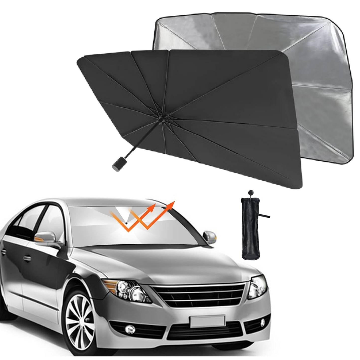 Car Windshield Umbrella Shade