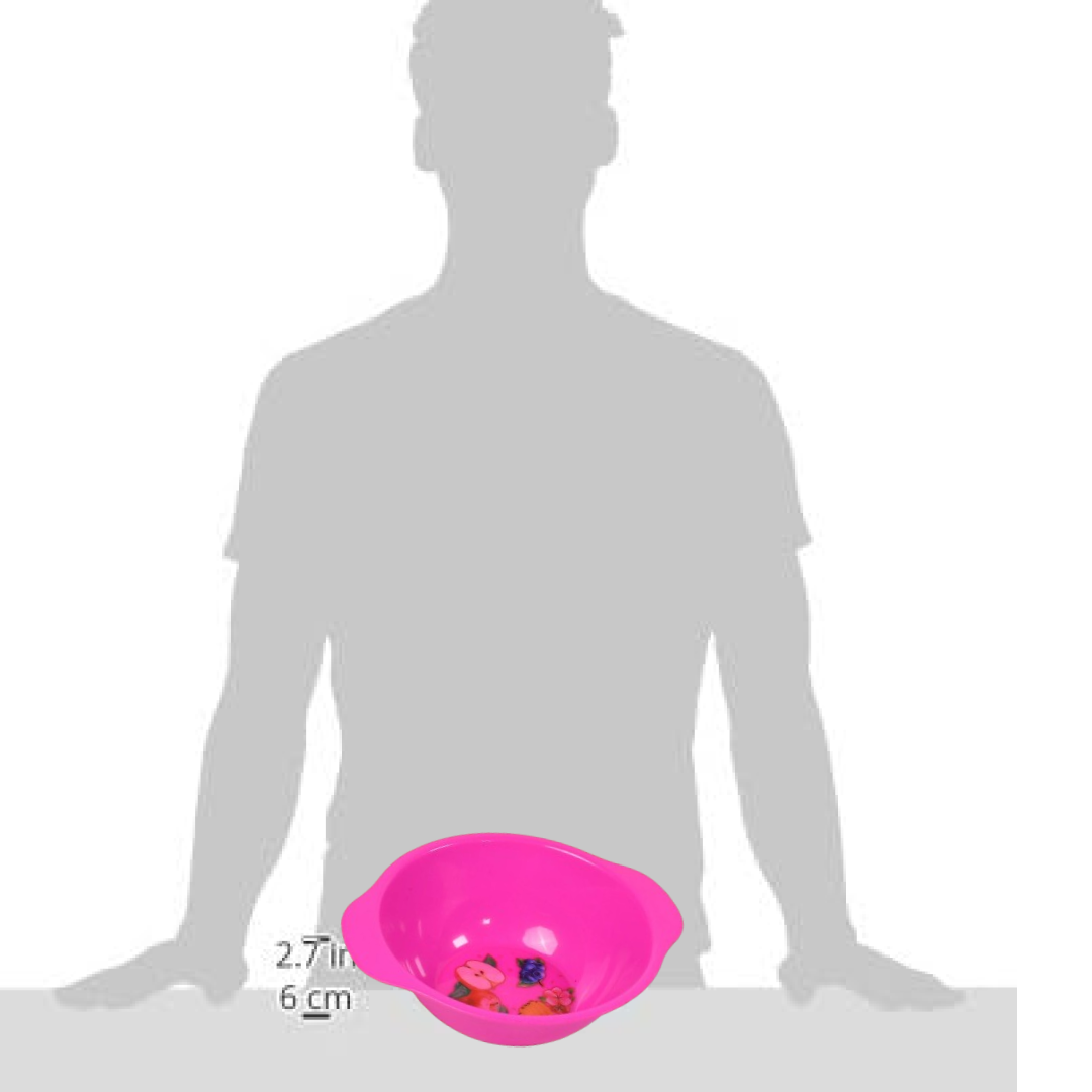Portion-Sized Plastic Bowls
