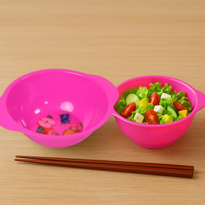 Portion-Sized Plastic Bowls