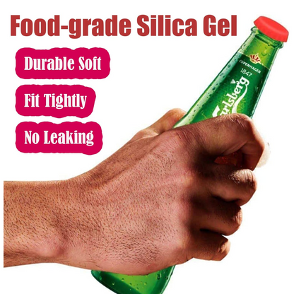Silicone Bottle Saver Caps