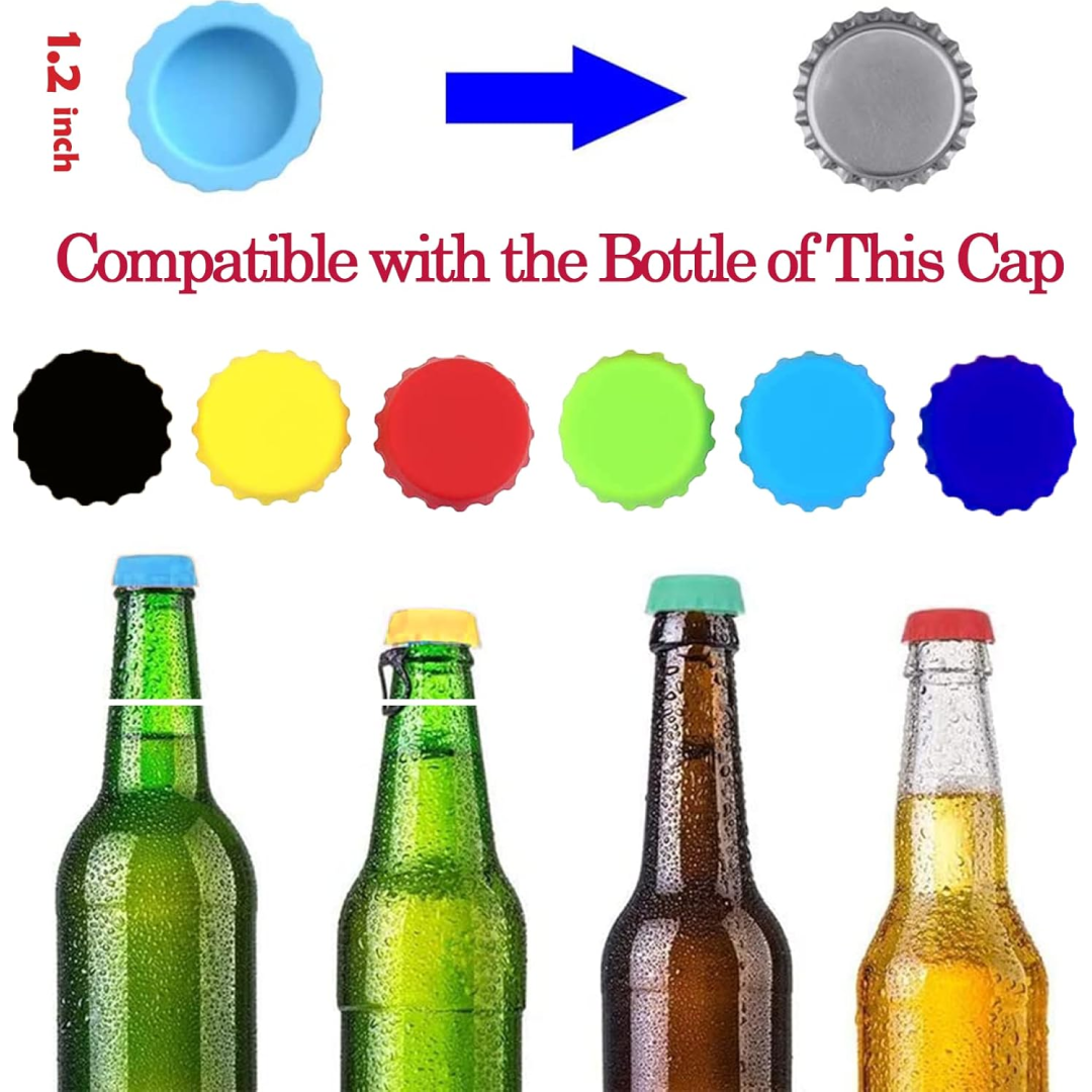 Silicone Bottle Saver Caps