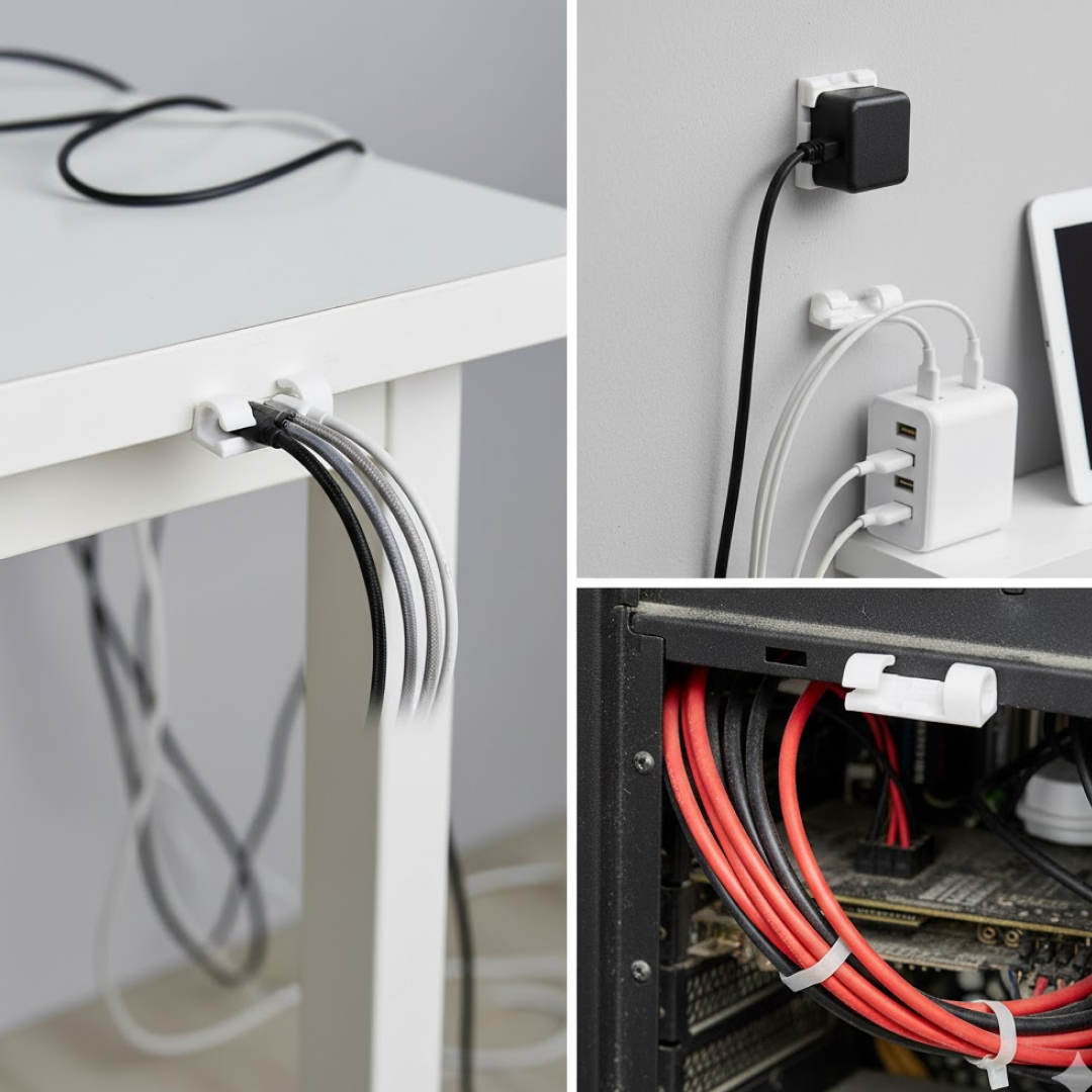 Adhesive Cable Clips