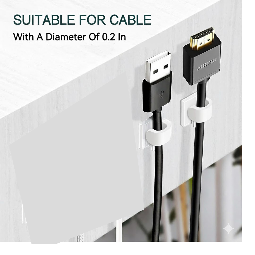 Adhesive Cable Clips