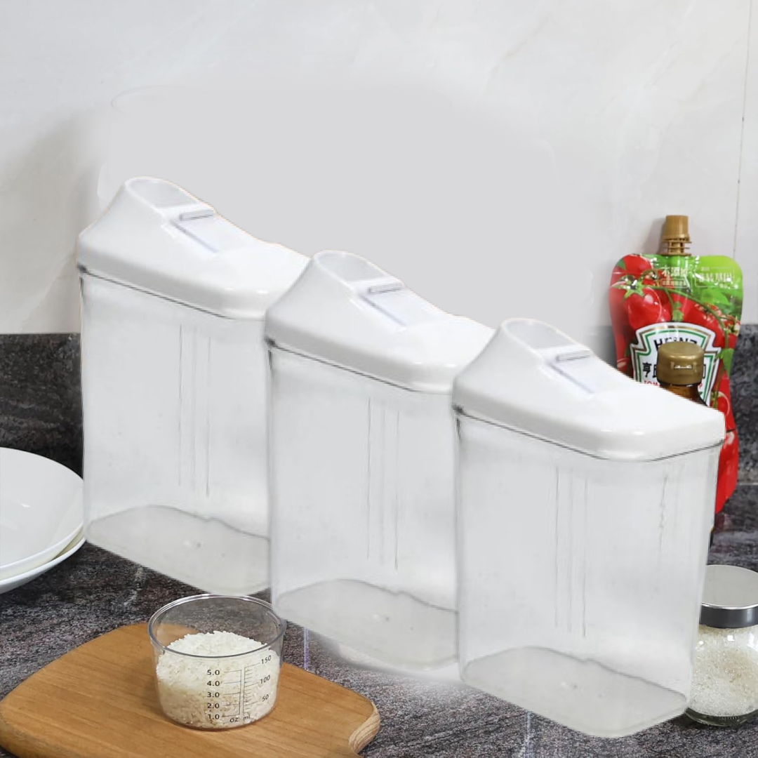 3pc Kitchen Storage Jar Set
