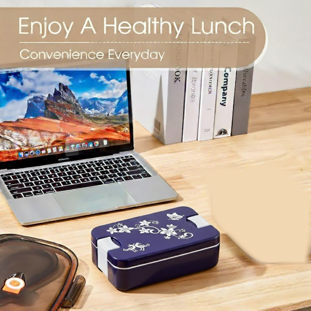 2-Compartment Airtight Lunch Box