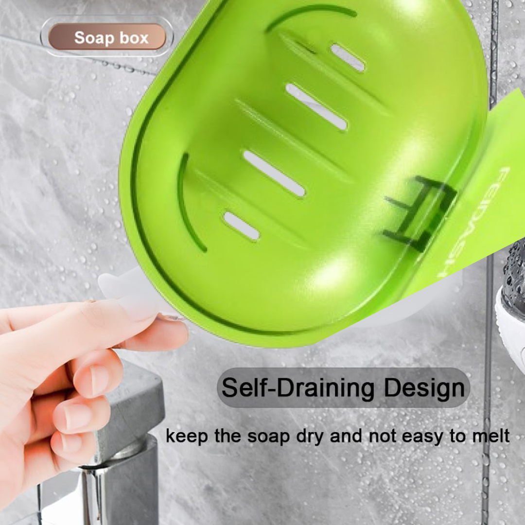 Self-Adhesive Wall Soap Dish Holder